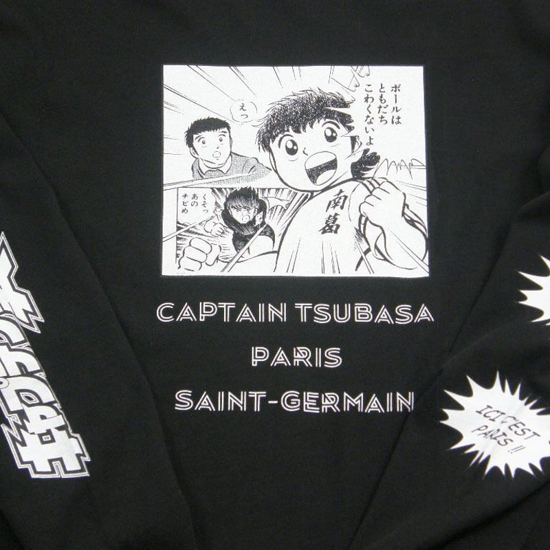 Paris Saint-Germain × キャプテン翼 / パリ サンジェルマン ロンT 長...