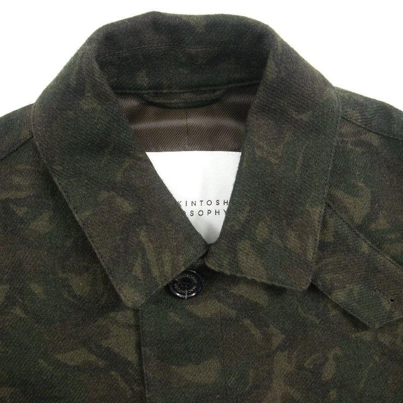 MACKINTOSH PHILOSOPHY モッズコート オリーブ L 中古・古着通販