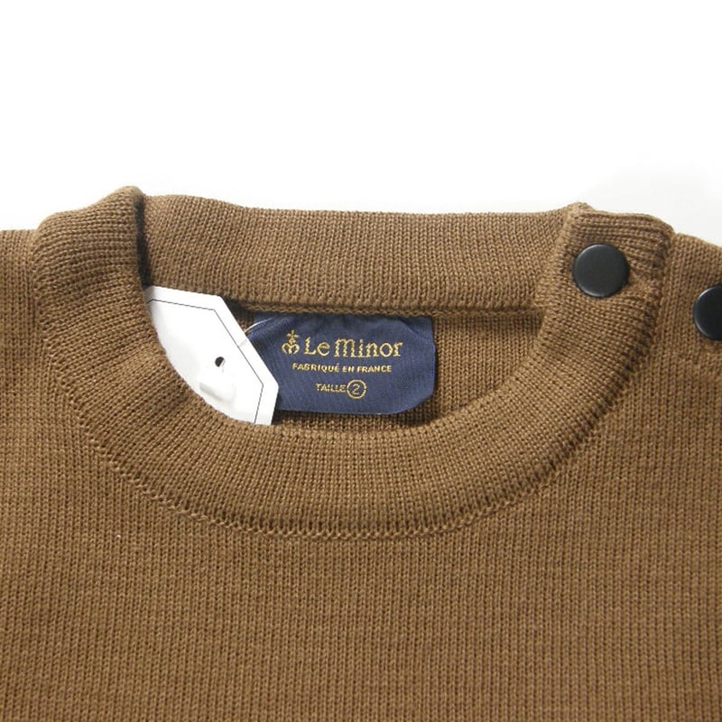 Le Minor × BEAMS F ／ ルミノア × ビームスF ウール ニット フランス製