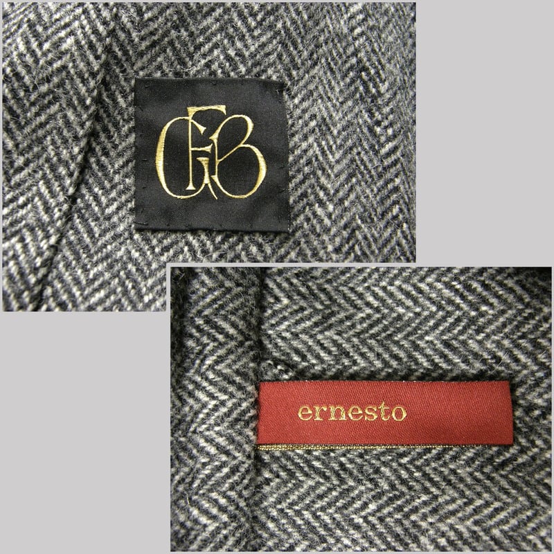 ernesto ／ エルネスト トレンチコート イタリア製 ウール ツイード