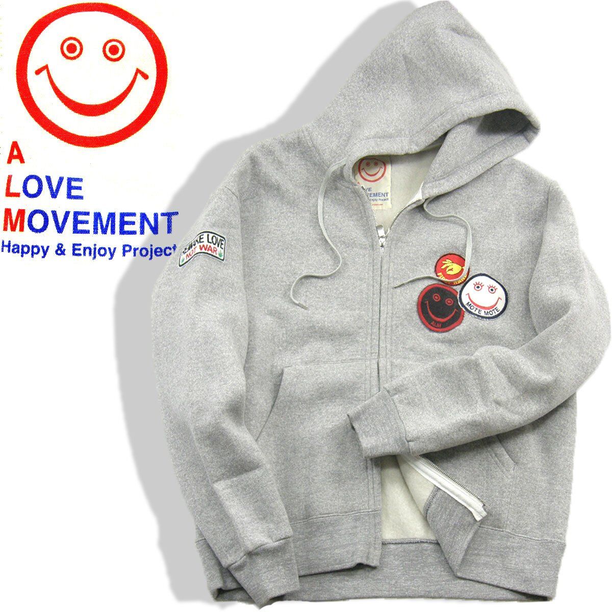 A LOVE MOVEMENT / アラブムーブメント カシミア パーカー 日本 A LOVE MOVEMENT / アラブムーブメント カシミア パーカー 日本