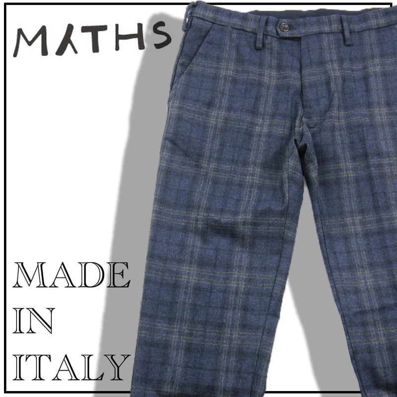 MYTHS / ミース フランネル パンツ イタリア製 ウール MYTHS / ミース フランネル パンツ イタリア製 ウール
