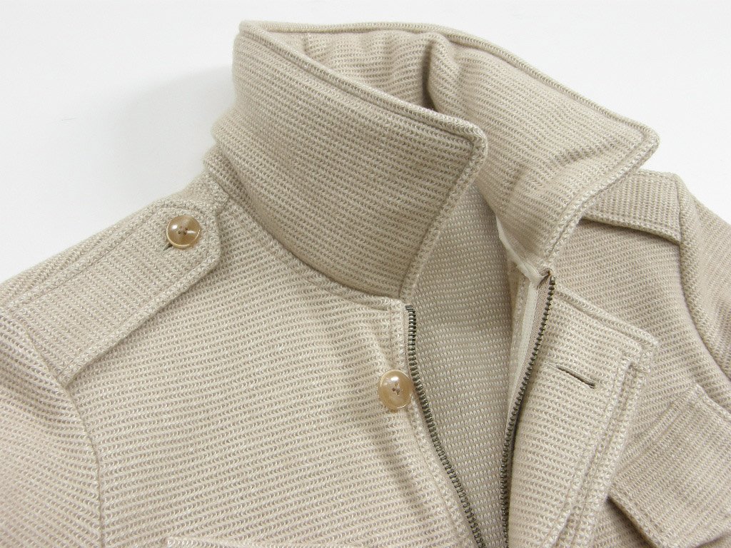 e'lento RING JACKET ジャケット e'lento RING JACKET / エレント リングヂャケット カシミヤ混 M