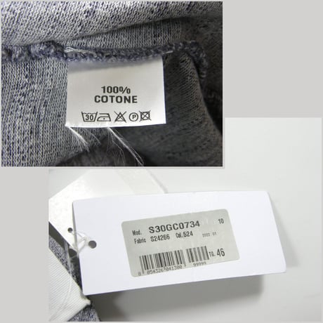 Maison Margiela Artisanal Co-Ed ／ メゾンマルジェラ アーティザナル コーエド　カットソー イタリア製 モックネック ロンT ｜ 春 秋冬　（No.370125）