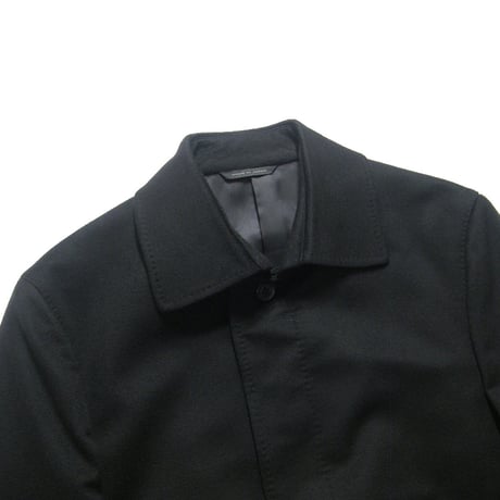 D'URBAN × Loro Piana ／ ダーバン × ロロピアーナ　カシミヤ ステンカラーコート 日本製 ブラック レナウン ｜ 秋冬　（No.321652）