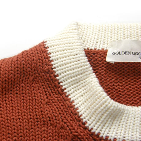 GOLDEN GOOSE DELUXE BRAND ／ ゴールデングース　コットンニット イタリア製 セーター ｜ 春秋　（No.301288）