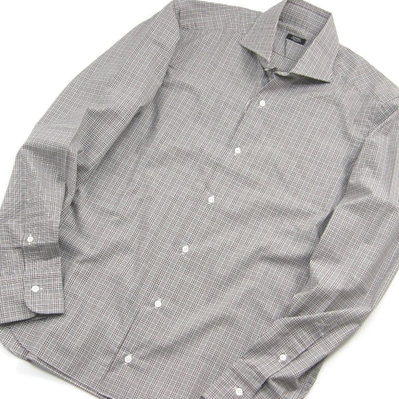 BARBA バルバ 長袖シャツ リネン100 イタリア製 ピンク 2XL BARBA バルバ 長袖シャツ リネン100 イタリア製 ピンク 2XL