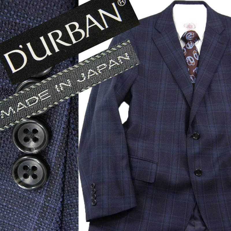 D'URBAN ダーバン 新品 三者混　チェックジャケット A6 楽天市場】◇D'URBAN ダーバン◇秋冬モデル 定価 82,500円 日本