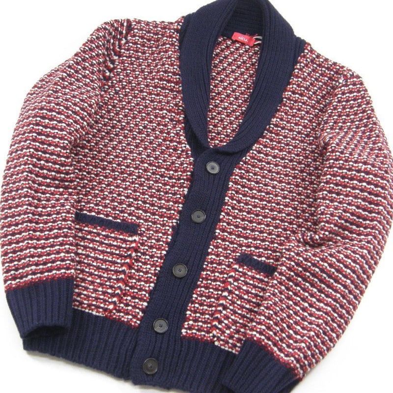 【altea/アルテア】 ネイビー ショールカラー カーディガン altea/アルテア】 ネイビー ショールカラー カーディガン