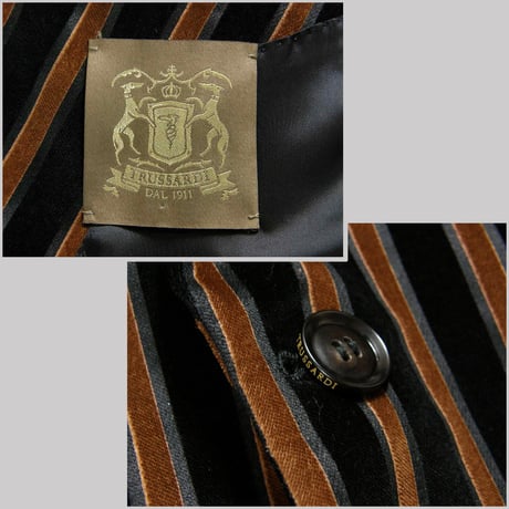 TRUSSARDI ／ トラサルディ　ベルベット ジャケット イタリア製 Umit Benan ウミットベナン ウミット ベナン ｜ 秋冬　（No.253102）