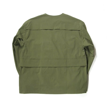 Coleman × CORDURA ／ コールマン × コーデュラ　強ストレッチ ジャケット 大容量 マルチポケット 防水 耐久 通気 アウター グリーン ｜ 春 秋冬 雨の日