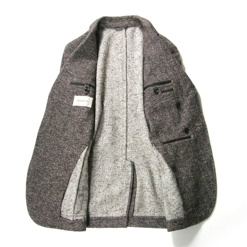 Ermenegildo Zegna ／ エルメネジルド ゼニア ヘリンボーン ツイード