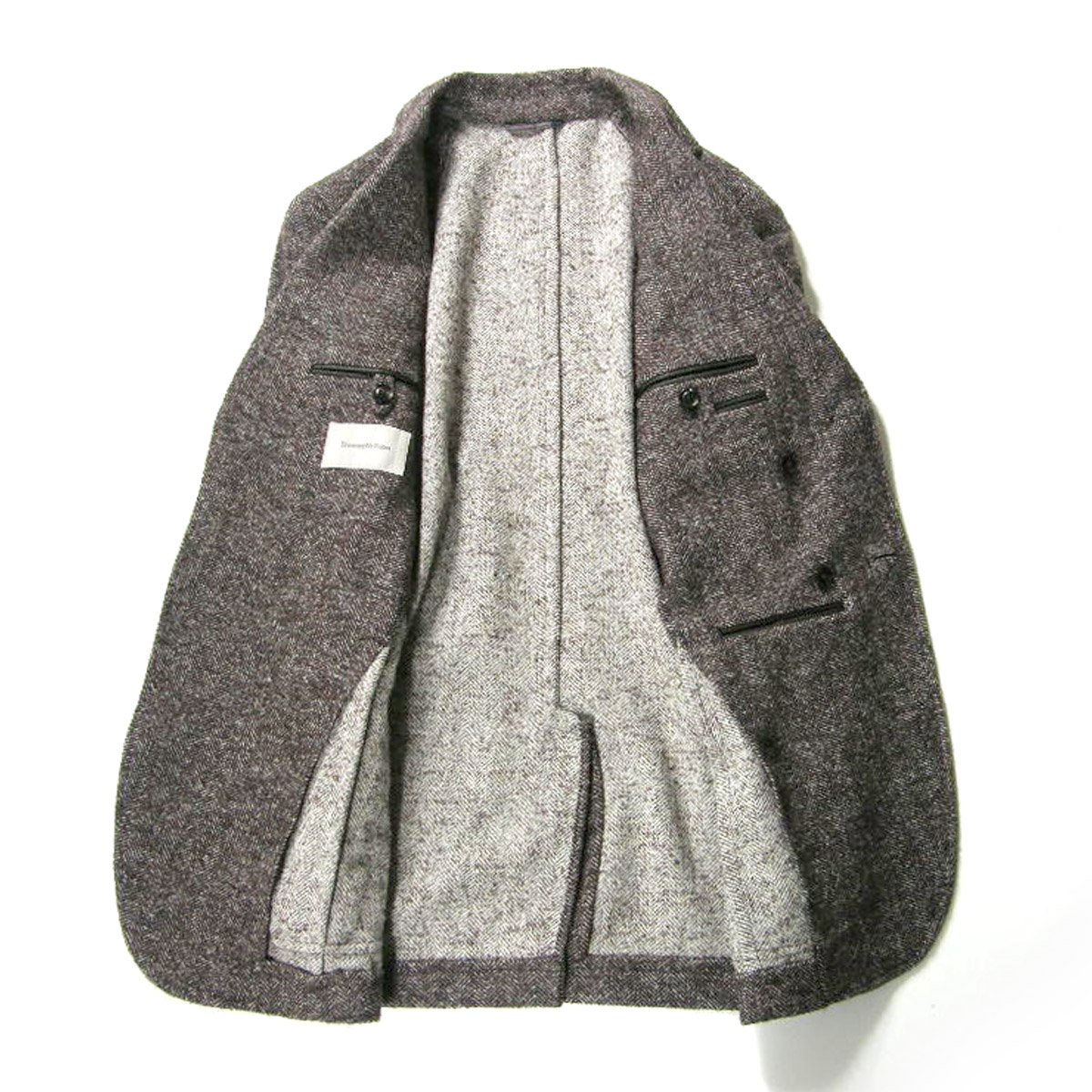 Ermenegildo Zegna ／ エルメネジルド ゼニア ヘリンボーン ツイード