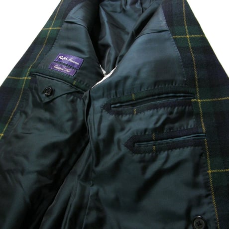 Ralph Lauren Purple Label ／ ラルフローレン パープルレーベル　ショールカラー ダブルブレスト ジャケット イタリア製  ｜ 秋冬　（No.261285）