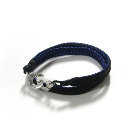 Dinh Van ／ ディンヴァン　シルバー925 ブレスレット EX MENOTTES R12 WOVEN BRACELET ｜ オールシーズン　（No.370569）