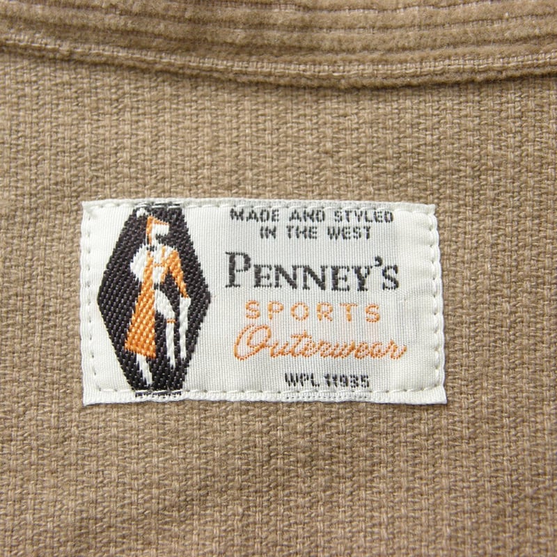 PENNEYS ／ ペニーズ コーデュロイ カーディガン 日本製 ブルゾン