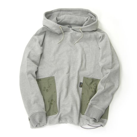 GUNG HO × CORDURA ／ ガンホー コーデュラ　パーカー スウェット フーディー RANGLAN PULL HOODIE グレー ｜ 春 秋冬　（No.351920）