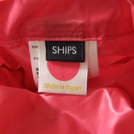 NANGA × CAL O LINE × SHIPS ／ ナンガ × キャルオーライン × シップス　リバーシブル ダウンベスト 日本製 河田フェザー ホワイトダックダウン ｜ 秋冬　（360379）