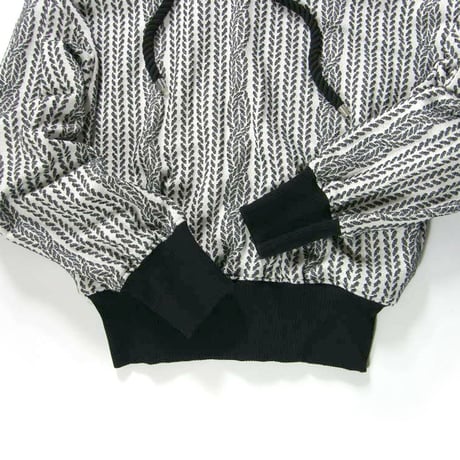 anrealage homme ／ アンリアレイジ オム　ロープニット ジャガード パーカー 日本製 プルオーバー フーディー ｜ 春 秋冬　（No.380136）