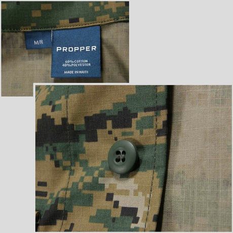 PROPPER ／ プロッパー　BDUジャケット ミリタリー M-65 アウター デジタルカモ ｜ 春 秋冬　（No.380047）