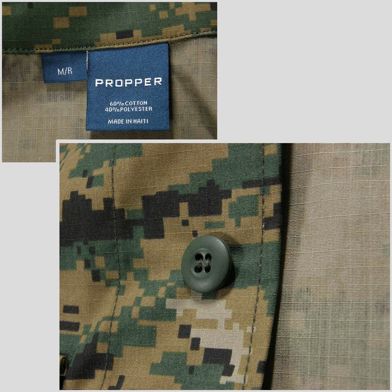 PROPPER ／ プロッパー BDUジャケット ミリタリー M-65 アウター
