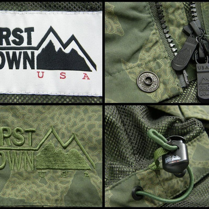 FIRST DOWN / ファーストダウン Supplex アウター E-WAX 透湿