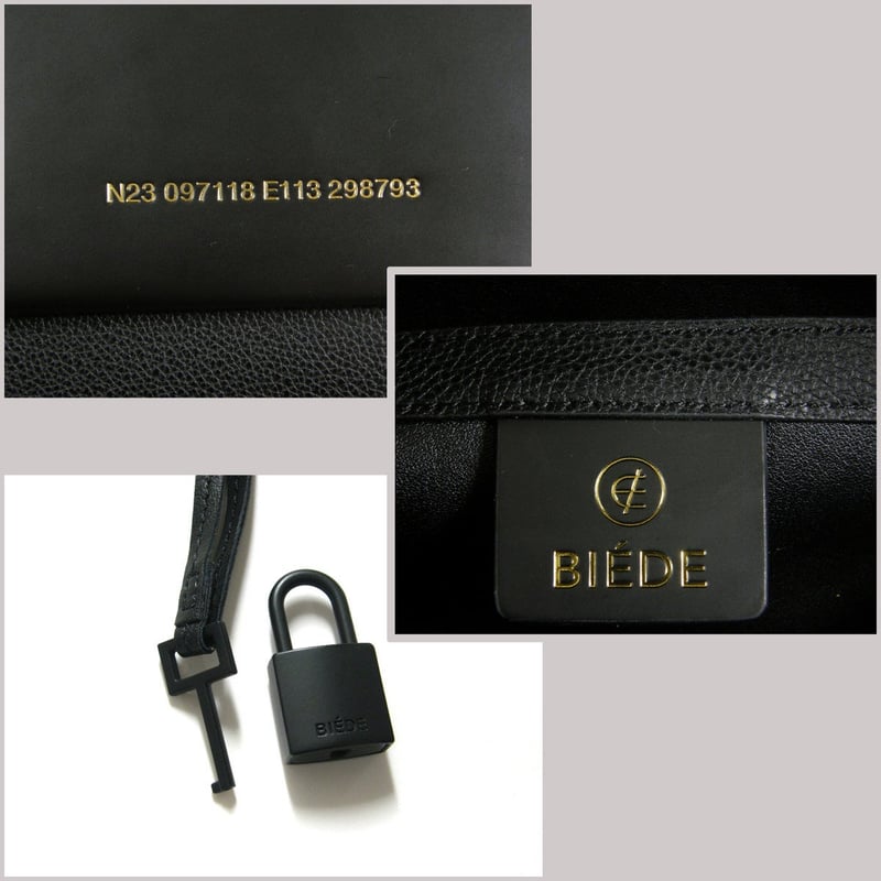 BIÉDE ／ ビエダ TRANSIT ショルダーバッグ スプリットレザー BIEDE