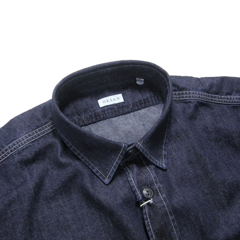ORIAN × BEAMS F ／ オリアン × ビームスF デニムシャツ イタリア製