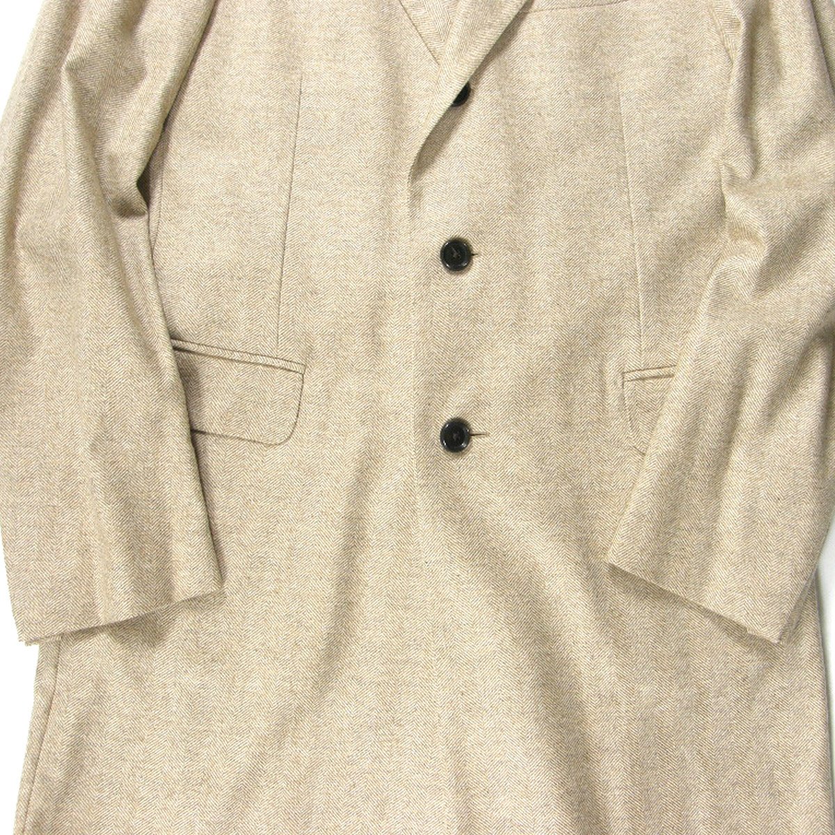 ErricoFormicola(エリコフォルミコラ) ブラウン チェスターコート ErricoFormicola(エリコフォルミコラ) ブラウン チェスター