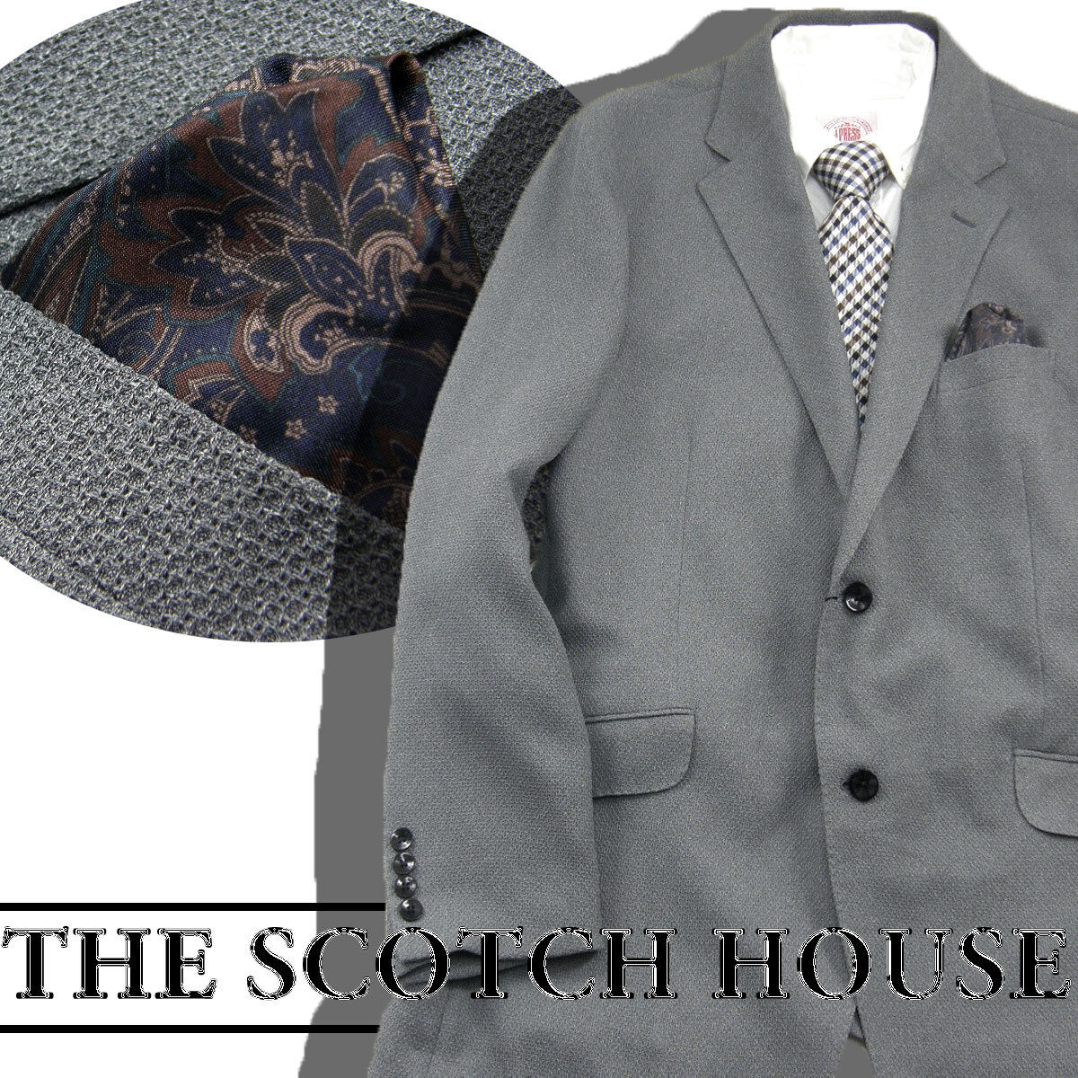 THE SCOTCH HOUSE / スコッチハウス ジャケット 吸水 速乾 日本製素材