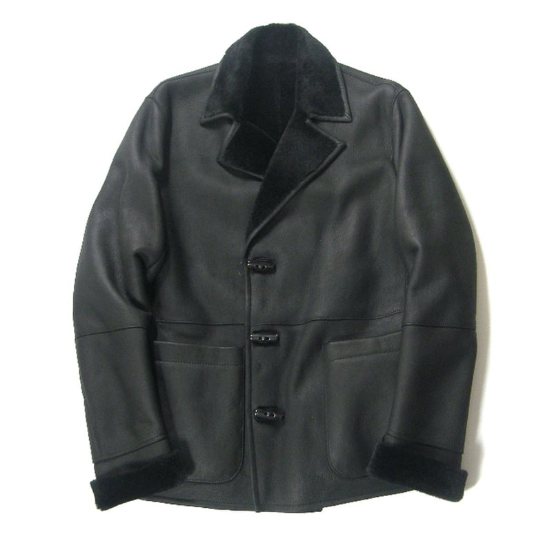 DKNY ／ ダナキャランニューヨーク 羊革 リバーシブル コート ムートン