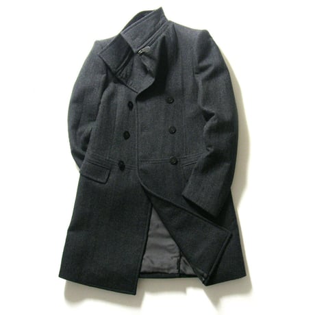 【希少】Nigel Cabourn ダブルカーディガン 50 ウール レザー 希少】Nigel Cabourn ダブルカーディガン 50 ウール レザー 冬の到来