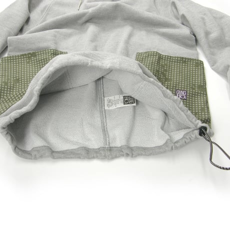 GUNG HO × CORDURA ／ ガンホー コーデュラ　パーカー スウェット フーディー RANGLAN PULL HOODIE グレー ｜ 春 秋冬　（No.351920）