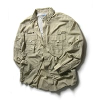 THRIFTY LOOK × Encinitas × TRI MOUNTAIN ／ スリフティールック × エンシニータス × トライマウンテン　UVカット フィッシング シャツ UPF30