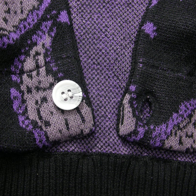 TOWNCRAFT / タウンクラフト ジャガード カーディガン JACQUARD CARDI 