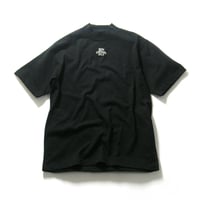 NEW VINTAGE GOLF ／ ニューヴィンテージゴルフ　モックネック Tシャツ 日本製 Embroidery Logo Mock Neck ブラック ｜ オールシーズン　（No.370621）