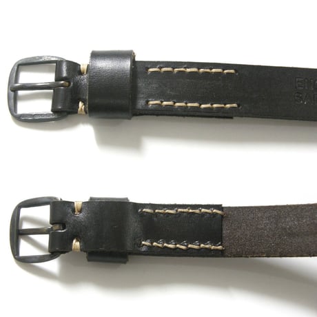 HALCYON BELT COMPANY ／ ハルシオンベルトカンパニー　ベルト 英国製 バーミンガム スターリングシルバー STERLING SILVER 925 サドルレザー ｜ オールシーズン