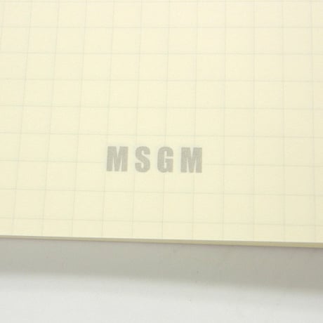 LIFE × MSGM COLLEGE ／ ライフ × エムエスジーエム カレッジ　NOBLE NOTE A5 日本製 ノーブルノート 方眼 レッド ｜ オールシーズン　（No.353891）