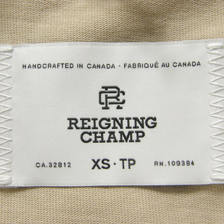 REIGNING CHAMP ／ レイニングチャンプ　ロンT カナダ製 MIDWEIGHT TERRY ロングスリーブカットソー ｜ オールシーズン　（No.370889）