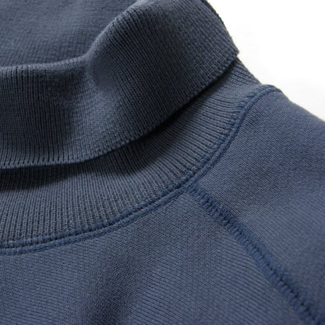 STILL BY HAND ／ スティルバイハンド　ハイネック スウェット 日本製 タートルネック タートル モックネック 裏起毛 トレーナー サドルスリーブ ｜ 秋冬　（No.360589）