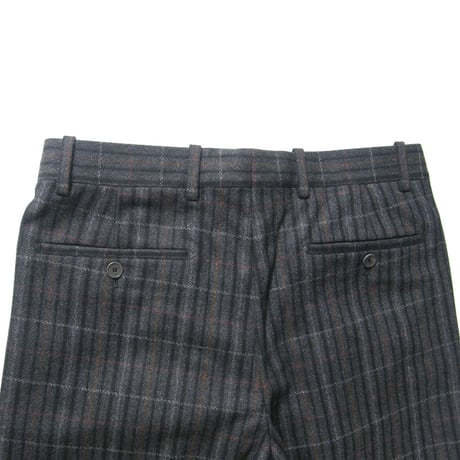 BERNARD ZINS × EDIFICE ／ ベルナールザンス × エディフィス　BELLECHASSE トラウザーズ スラックスパンツ グレー ｜ 秋冬　（No.360614）