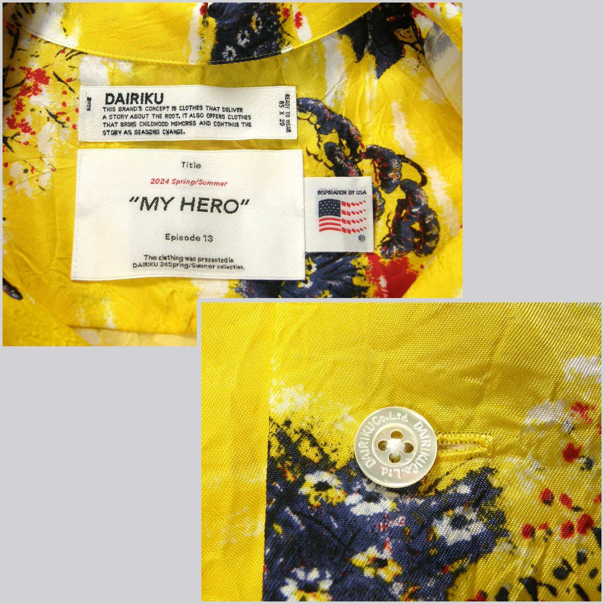 DAIRIKU ／ ダイリク 半袖シャツ ｜ 春夏 （No.370489） | Jagoo