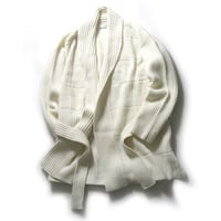 Cruciani × BEAMS ／ クルチアーニ × ビームス ニットガウン  