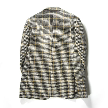 BEAMS F × HARRIS TWEED ／ ビームスF × ハリスツイード　ハウンドトゥースチェック ジャケット 日本製 ｜ 秋冬　（No.370217）
