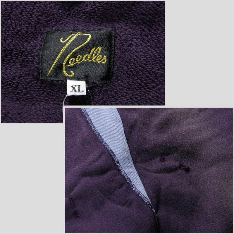 NEEDLES ／ ニードルズ ヴィンテージ加工 ダメージ加工 スウェット