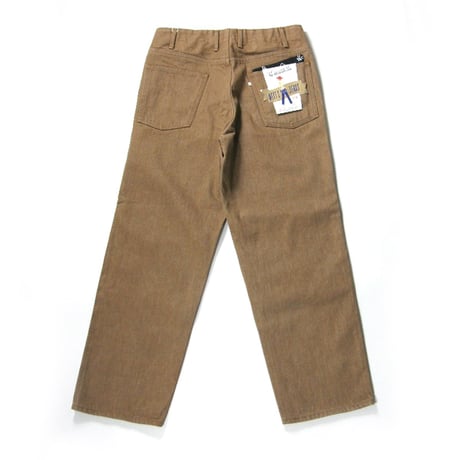 WESTOVERALLS ／ ウエストオーバーオールズ　801S デニム パンツ 日本製 ジーンズ ジーパン ブラウン ｜ オールシーズン