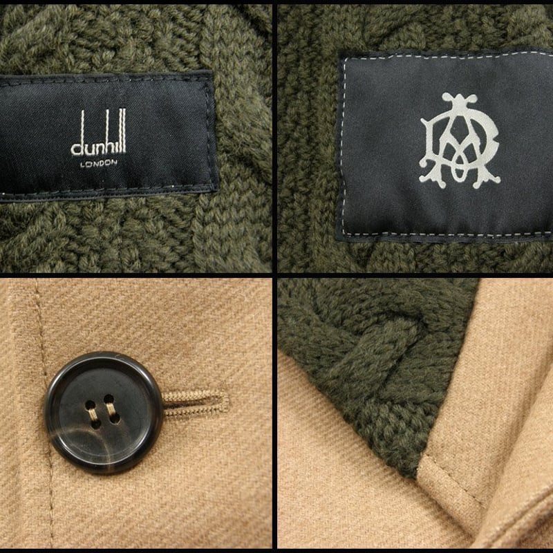 dunhill / ダンヒル キャメルヘア― コート イタリア製 厚手 dunhill / ダンヒル キャメルヘア― コート イタリア製 厚手