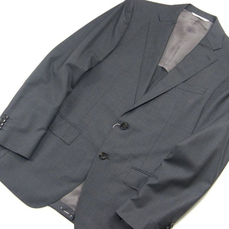 43968　ダーバン　シングルスーツ上下　背抜き　グレー　90A4 43968 ダーバン シングルスーツ上下 背抜き グレー 90A4