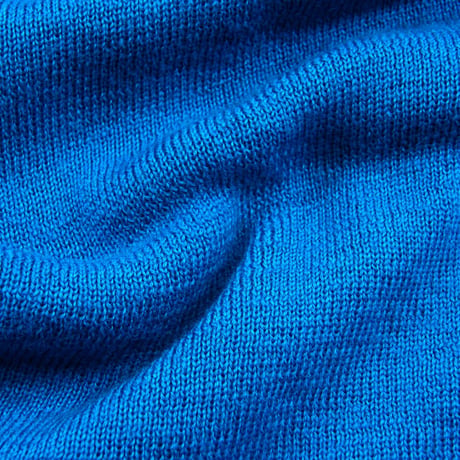 artens ／ アーテンス　ウール Vネック ニット 日本製 WOOL PIECE DYE KYO 青 ブルー ｜ 秋冬　（No.351807）