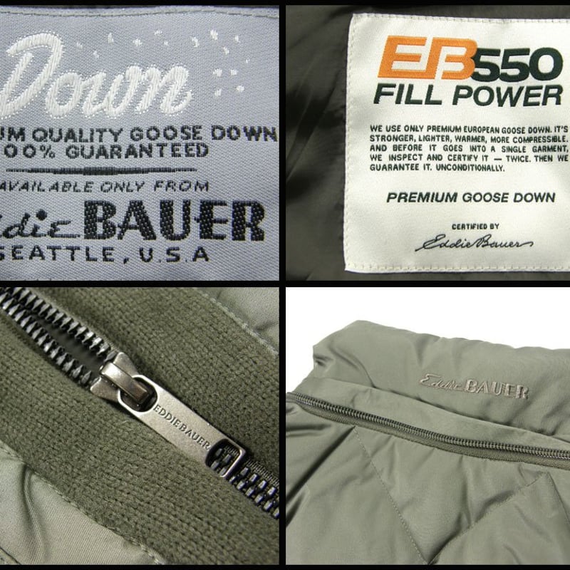 Eddie Bauer / エディーバウアー キルト グースダウンジャケット Eddie Bauer / エディーバウアー キルト グースダウンジャケット